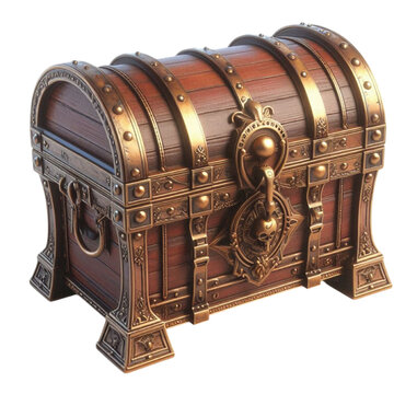 recommend clip art: Wooden Treasure Chest