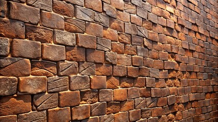 Vintage Red Brick Wall Texture Background