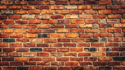 Fototapeta premium Vintage Red Brick Wall Texture Background