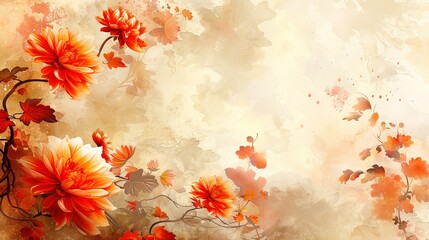 Autumn Chrysanthemum Background Pictures: Celebrating the Radiant Blooms and Seasonal Splendor of Mums