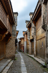 Ancient Chinese Village Alleyway
