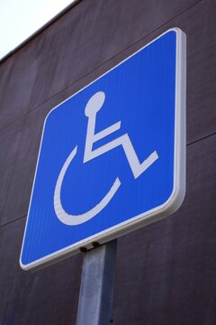 disabled parking sign