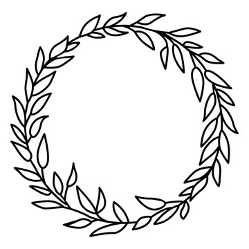 Symbolic wreath vinyl
