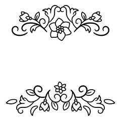 Ornate decorative frame