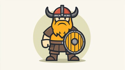 Viking Cartoon Character Illustration (9)