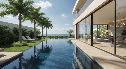 Luxury Villa with Pool and Ocean View