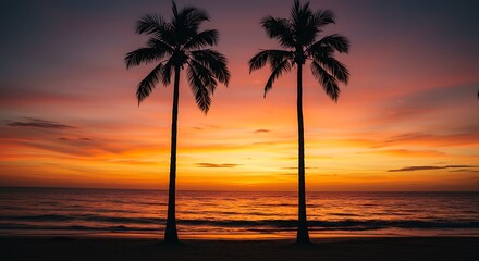 Sunset Sentinels AI Generated