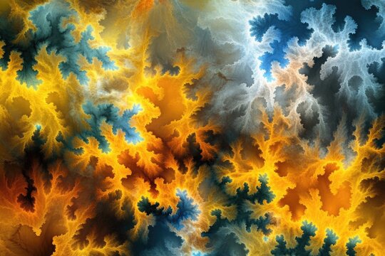 Abstract fractal design
