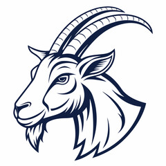 goat head silhouette