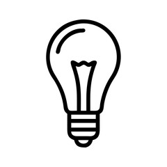 Icon of a Light Bulb