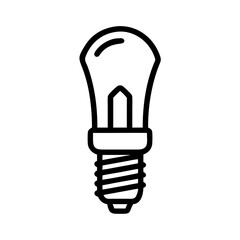 Obraz premium Icon of a Light Bulb