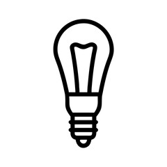 Icon of a Light Bulb