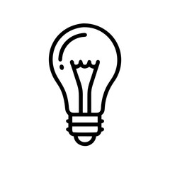 Icon of a Light Bulb