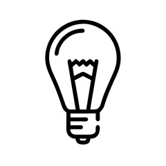 Icon of a Light Bulb