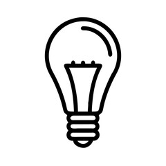 Icon of a Light Bulb