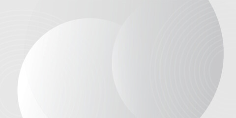 Abstract glowing geometric lines on gray background. Modern shiny blue circle background abstract modern art simple