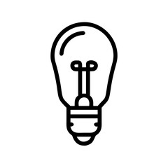 Icon of a Light Bulb