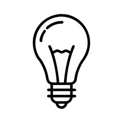 Icon of a Light Bulb