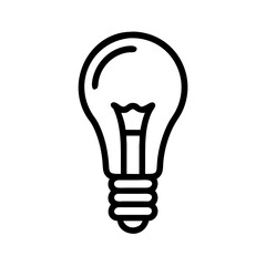 Icon of a Light Bulb