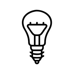 Obraz premium Icon of a Light Bulb