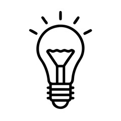 Icon of a Light Bulb