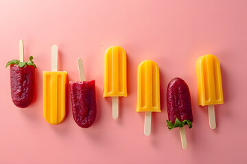 The Popsicles and passion fruit