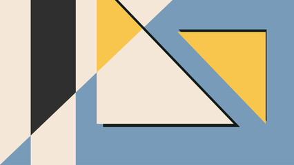 Minimal Abstract Geometry with Triangles