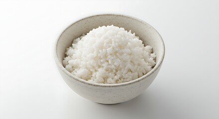 Fluffy White Rice in a Bowl A Simple, Delicious Staple Food