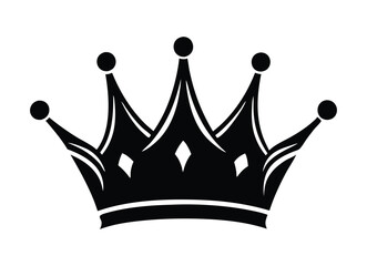 minimalist crown logo design gold black