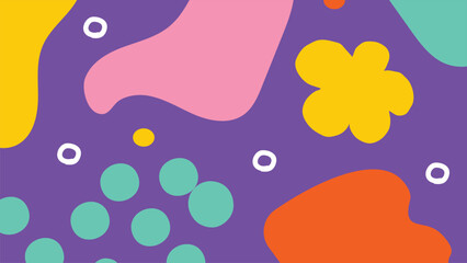 Modern Abstract Organic Composition