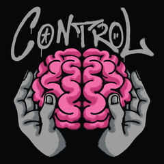 Brain Control Urban Streetwear Art