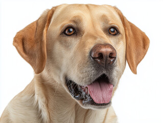 Close-up Portrait of a Golden Retriever
