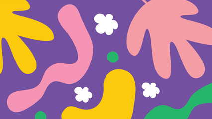 Fun Abstract Shape Illustration