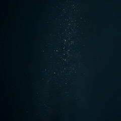 Obraz premium Dust motes suspended in stillness of the void, specks, floating particles, abstract