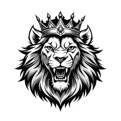 Obraz premium Tiger Head Stylized Wild Feline Mascot Logo