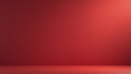 Vibrant Red Gradient Background &ndash; Smooth Abstract Backdrop Design