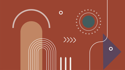 Minimal Abstract Geometry Background