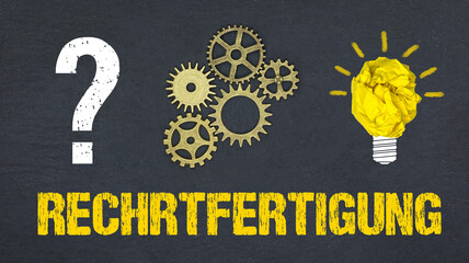 Rechtfertigung	
