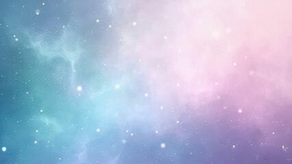 A dreamy and ethereal background featuring a pastel gradient sky and soft, fluffy clouds. The colors blend seamlessly to create a serene and calming atmosphere. This image is perfect for use as a back