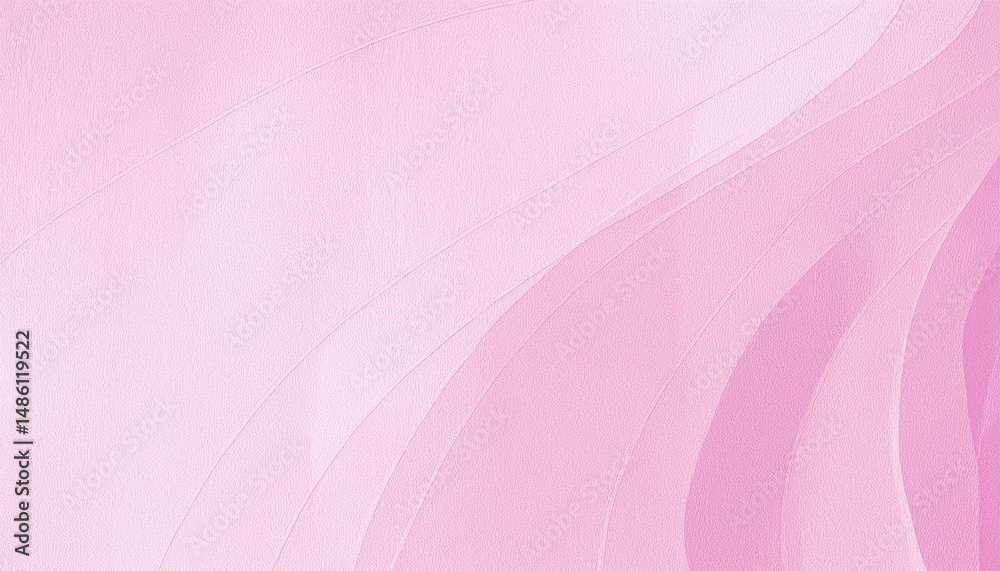 Poster soft pink abstract wave texture with fluid lines and gradient layers for web background, branding, print, or modern minimalist design

