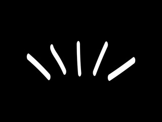 Colourful sun and sun rays