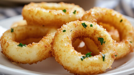 onion rings fried in batter