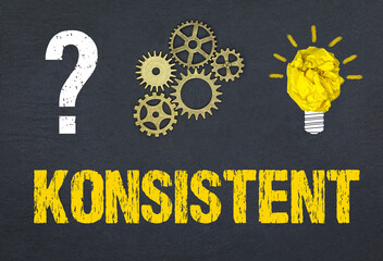 Konsistent	
