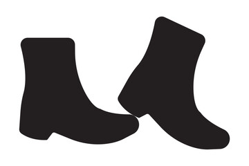 High heel shoes icon, woman high heel icon, shoe high heel vector silhouette EPS 10