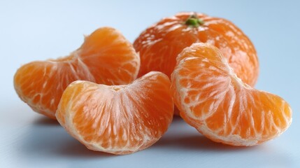 Fresh mandarins arranged in a rustic bowl with green leaves on a textured background, showcasing vibrant colors and natural beauty of seasonal fruits