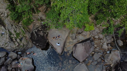 River, montañas, naturaleza.