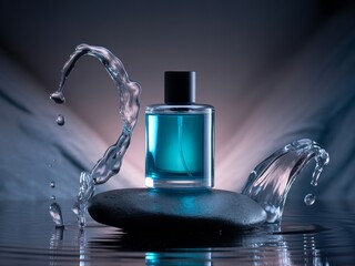 Aqua Perfume A Refreshing Fragrance in a Sleek Bottle