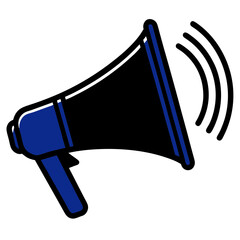 megaphone icon vector illustration