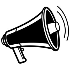 megaphone vector illustration