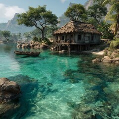 Tropical Cabana and Coral Reef Diving: A Resort Experience Like No Other